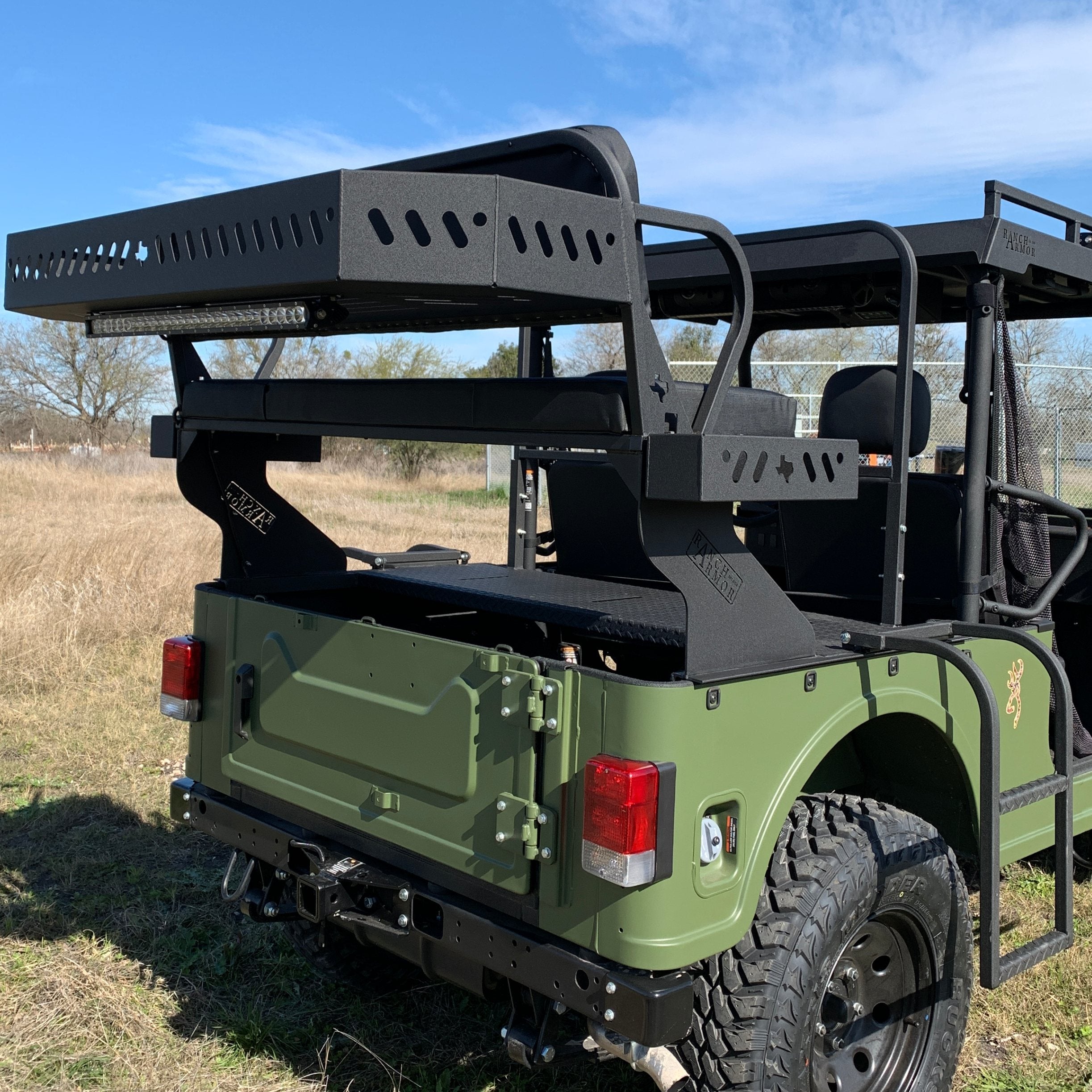 Steel High Seats by Ranch Armor – Rugged Durability and Elevated ...