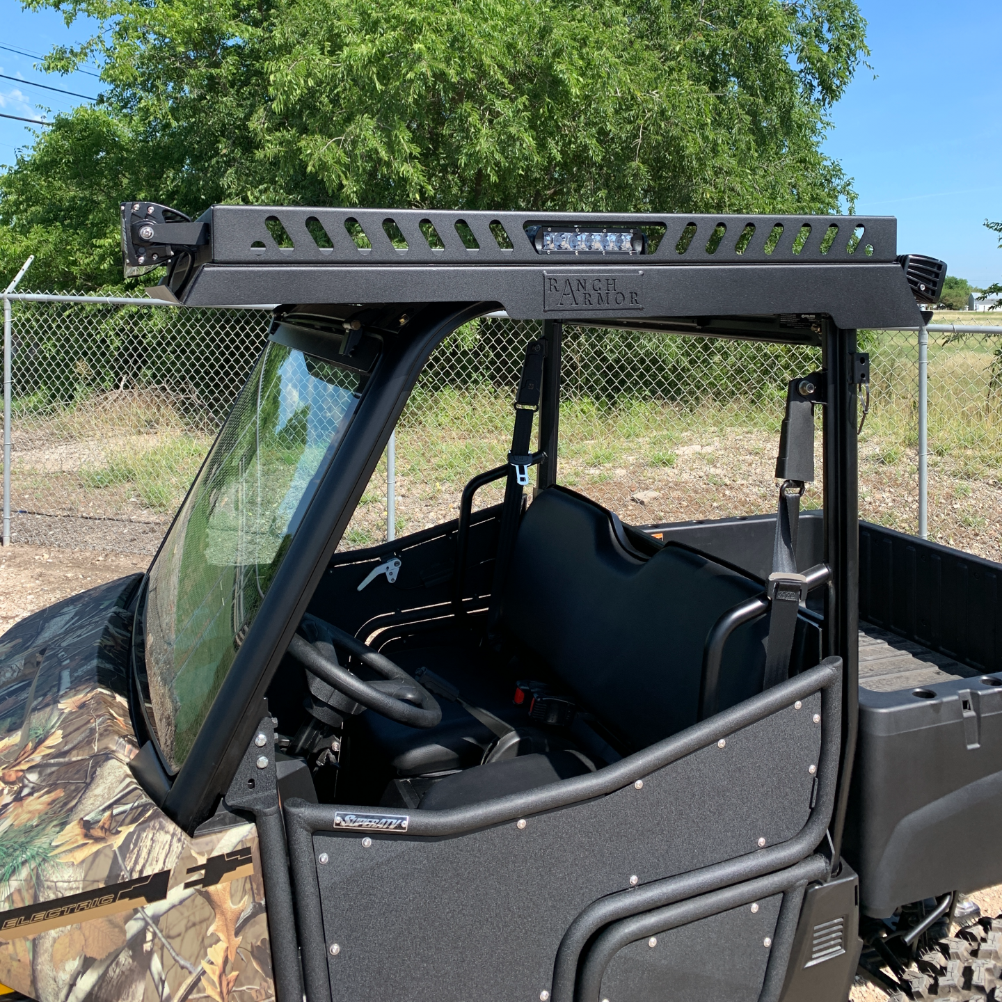 Polaris Mid-Size Single Cab Metal Top (Pro-Fit Frame)