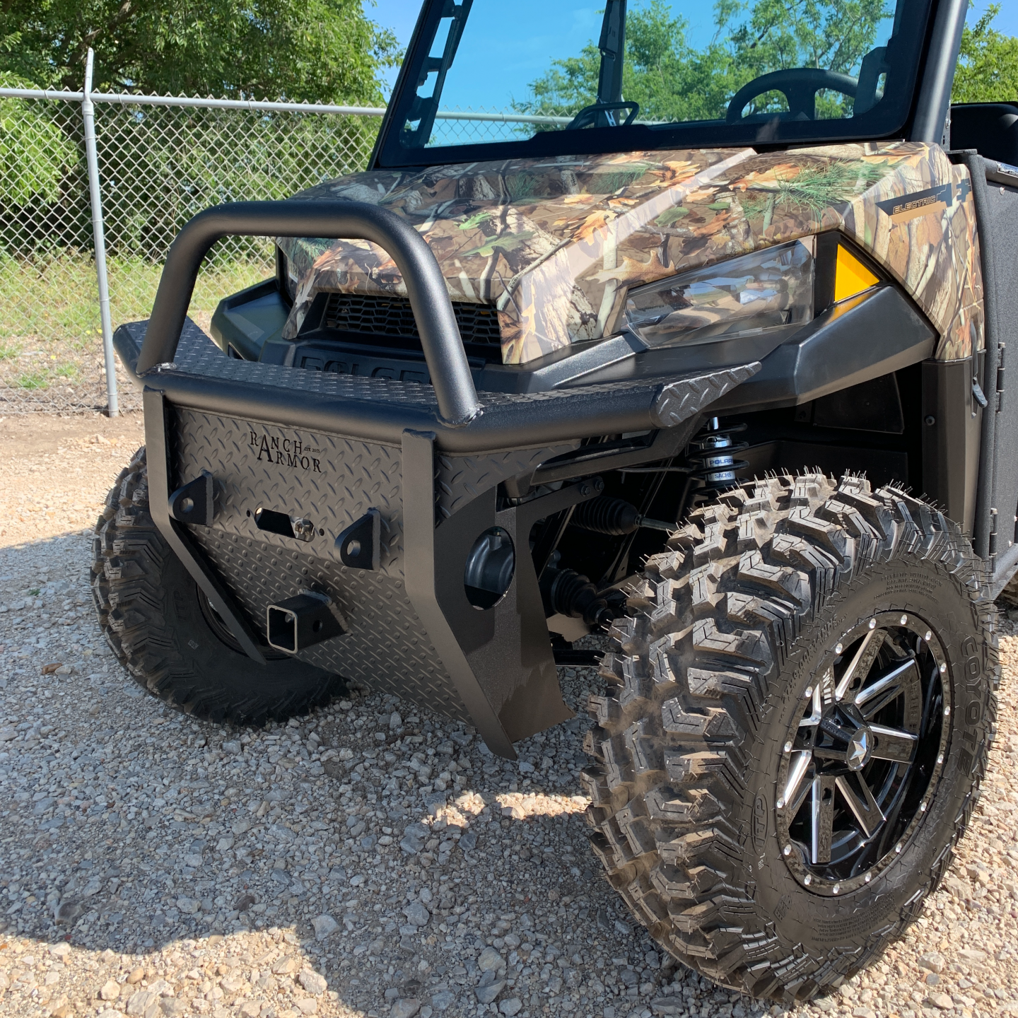 Polaris Ranger Mid-Size Ranch Armor Front Bumper 