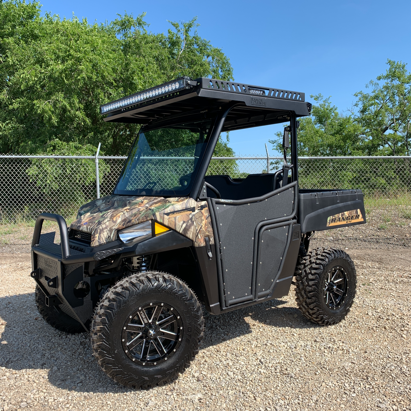 Polaris Mid-Size Single Cab Metal Top (Pro-Fit Frame)