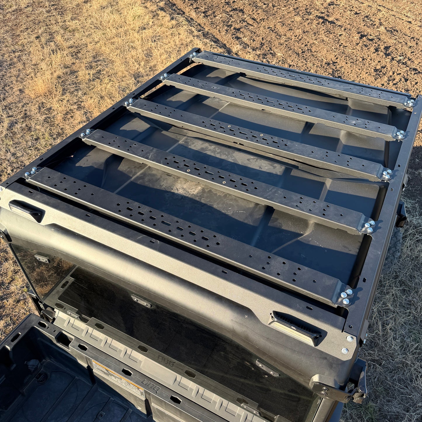 Modular UTV roof rack for Can-Am Defender side-by-side