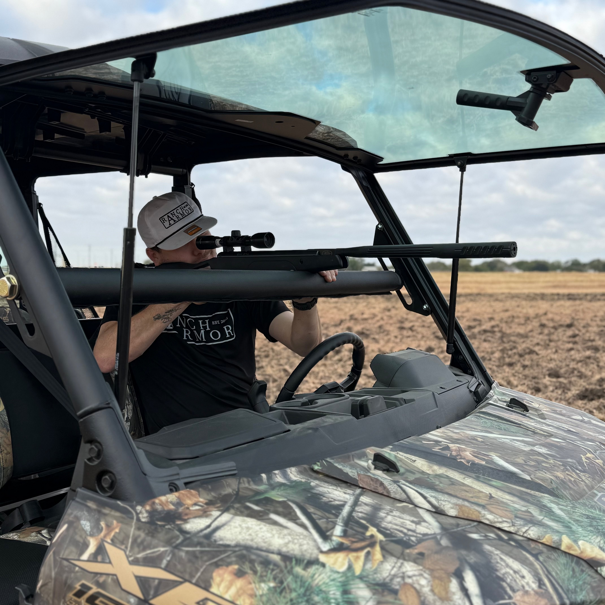Interior Rifling Polaris Ranger 1000 Interior Rifle Rest and Shooting Bar Mount – Ranch ...