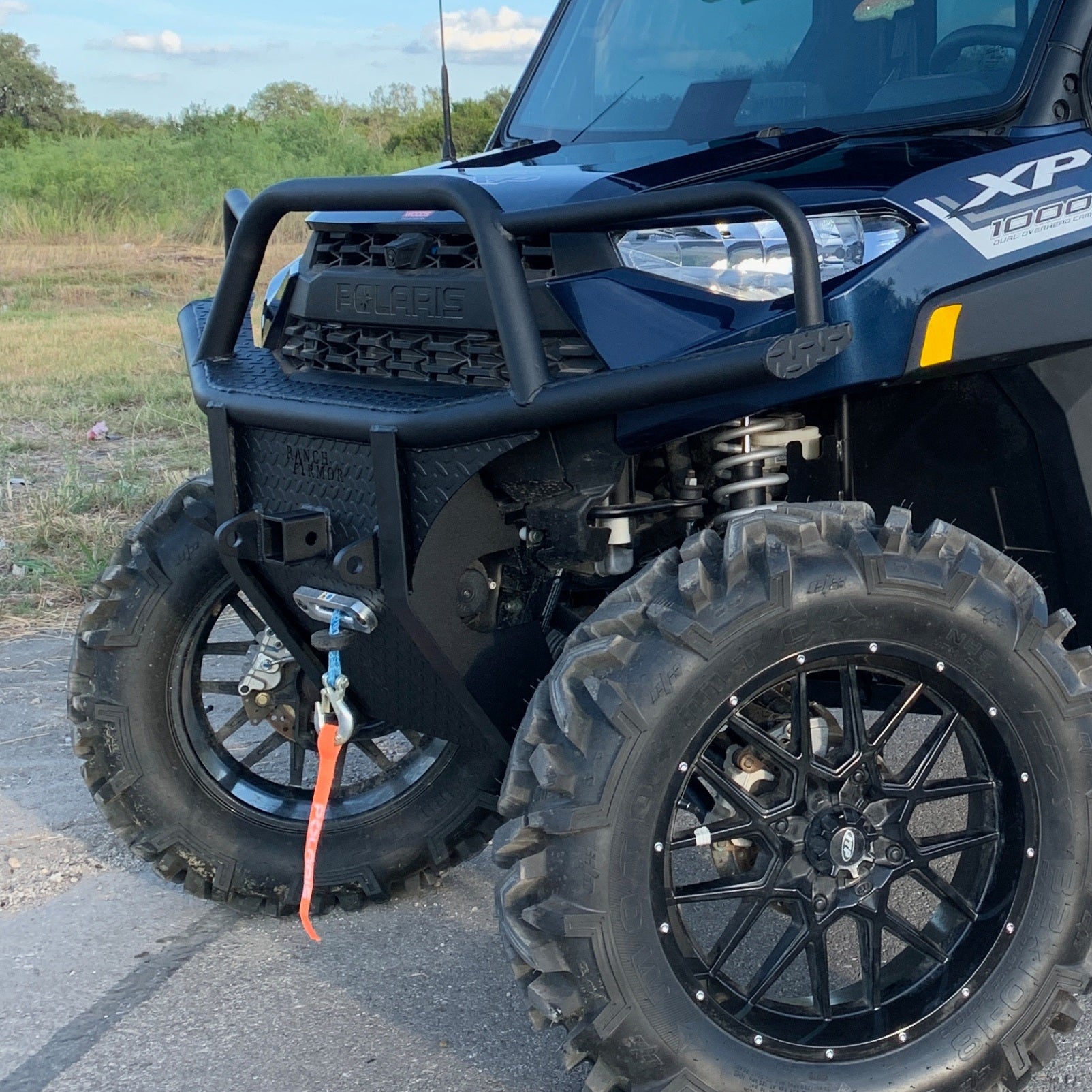 Polaris Ranger 18-24 Ranch Armor Front Bumper
