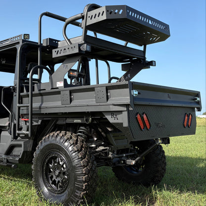 Polaris 1500 Crew with Aluminum Flatbed and High Seat by Ranch Armor