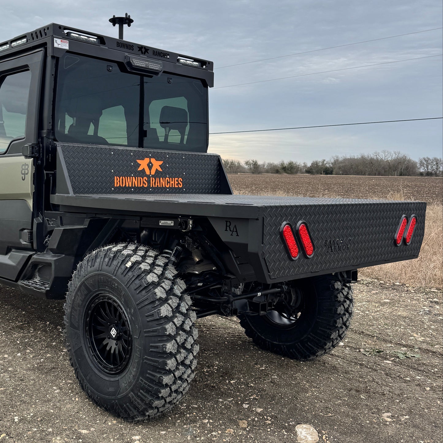 Polaris 1500 Flatbed on Customer Build by Ranch Armor