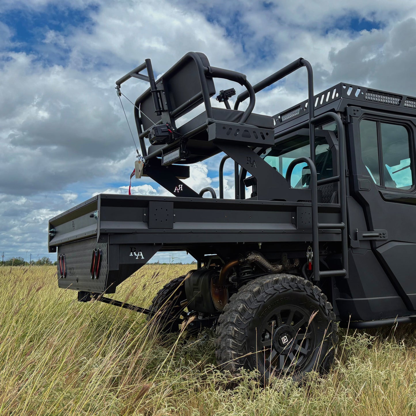 Polaris Ranger 1000 5 foot aluminum flatbed by Ranch Armor 