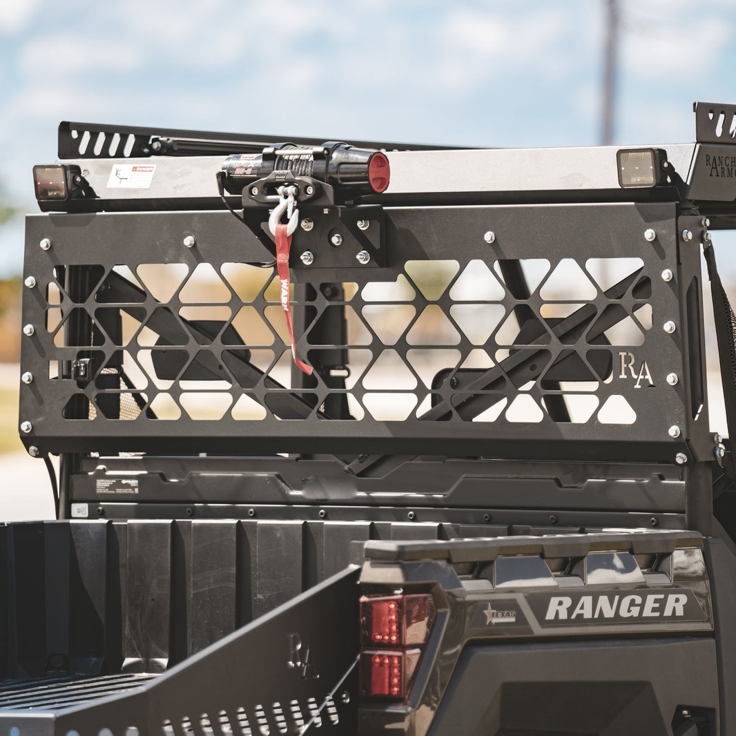 4 Wheeler Ranch Rear Rack Headache Racks by Ranch Armor – Tough Protection and Increased Utility ...