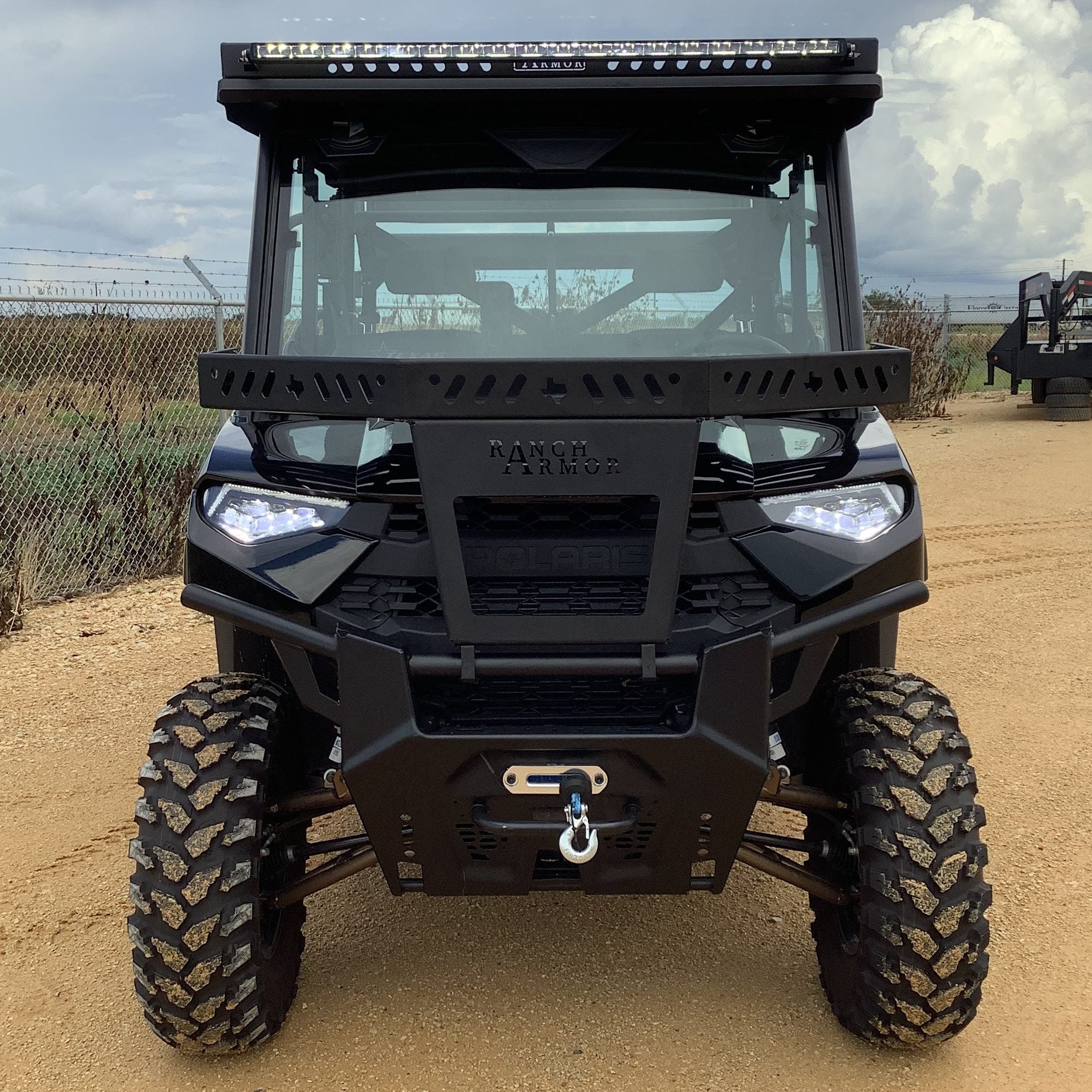 Polaris Ranger front storage basket hood rack for lock-and-ride – Ranch ...