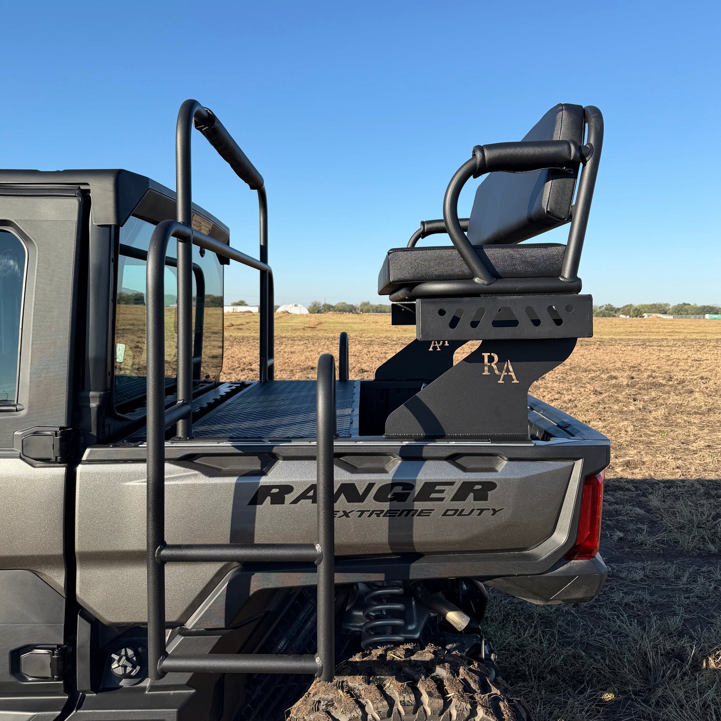 Polaris Ranger 1500 Aluminum High Seat by Ranch Armor – premium hunting and ranch accessory