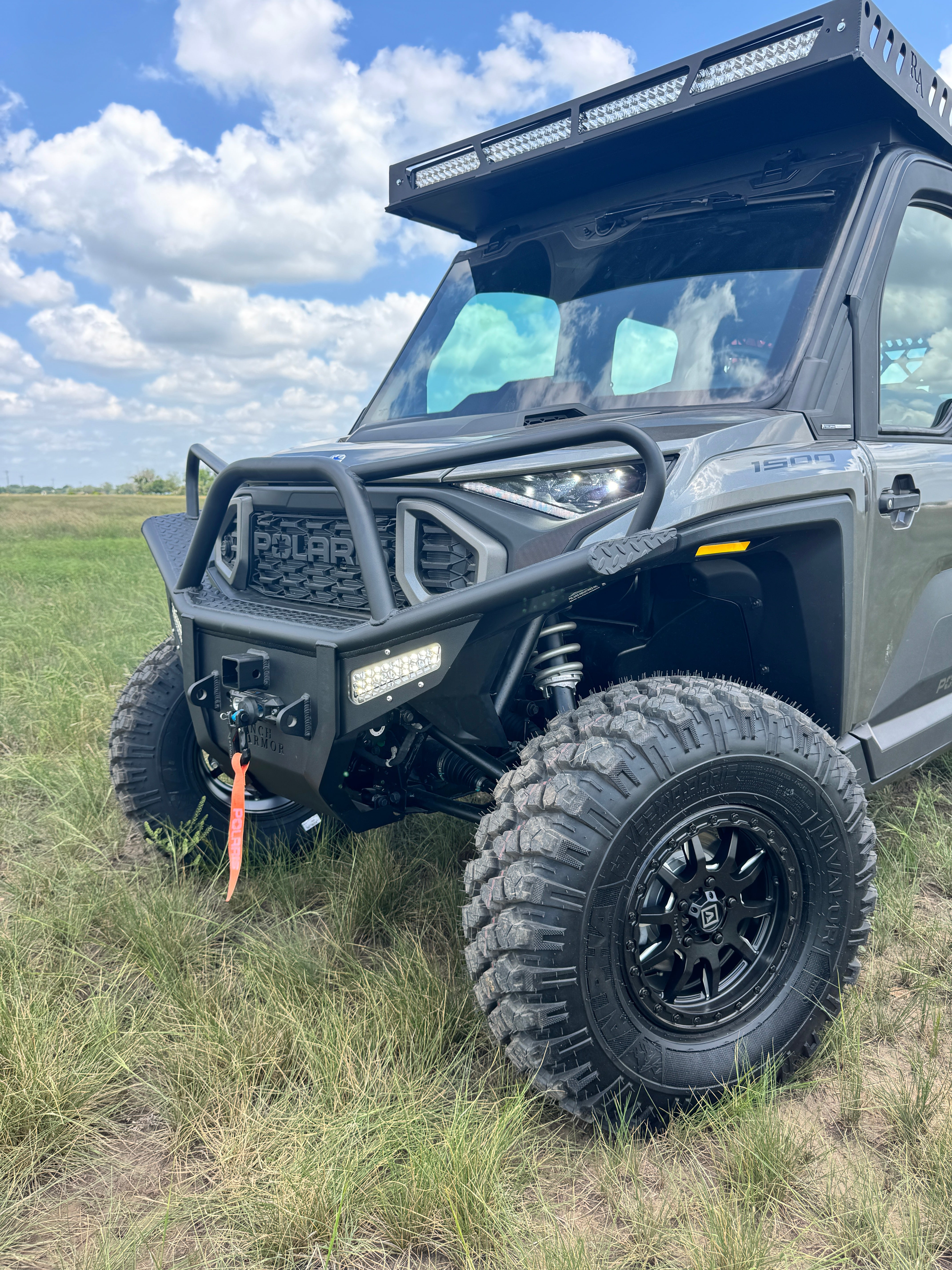 Polaris Ranger 1500 Front Hood Basket – Ranch Armor