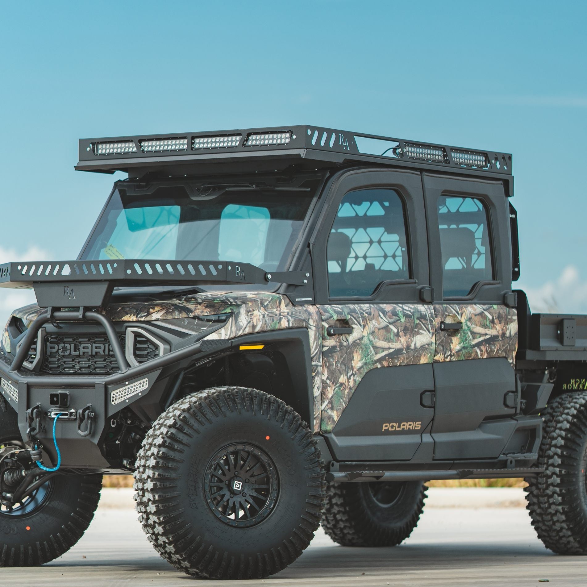 Polaris Ranger 1500 Crew Cab Metal Top (Open Cab & Northstar)