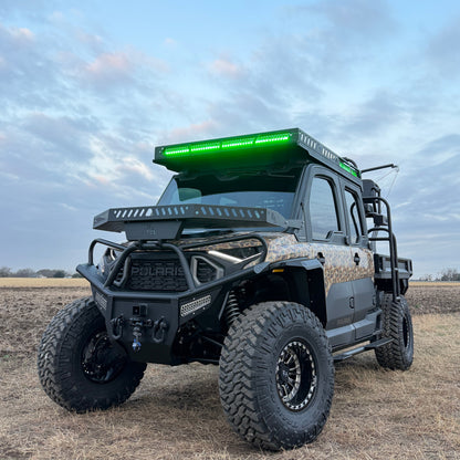 Polaris Ranger 1500 Project Kudu full outfit parked outdoors showing complete custom UTV build