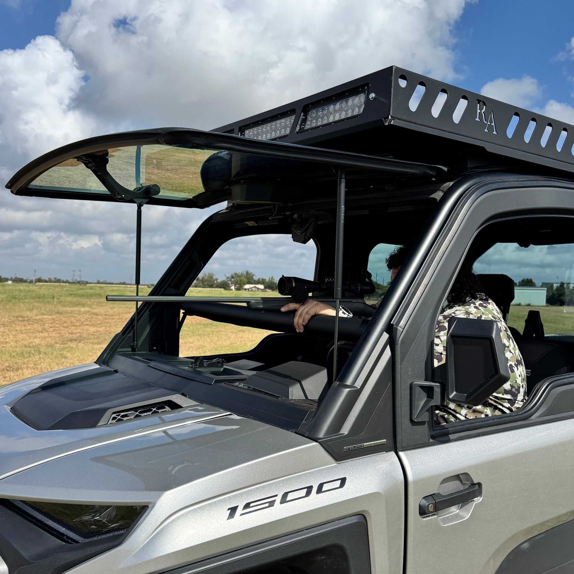 Polaris Ranger 1500 Rifle Shooting Bar by Ranch Armor