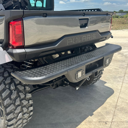 Polaris Ranger 1500 Single Cab Rear Bumper with hitch by Ranch Armor