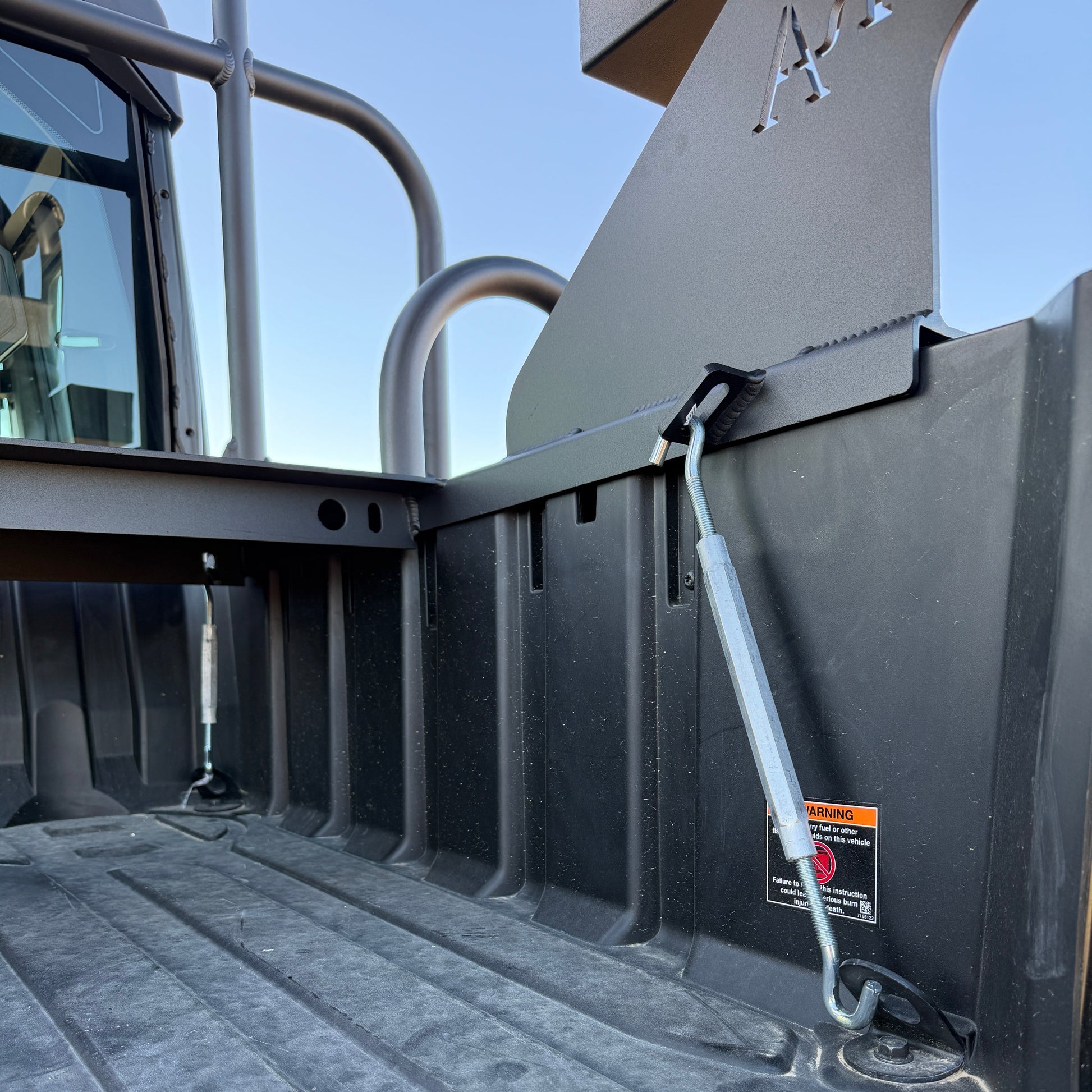 Polaris Ranger 1500 high seat with safety rails and ergonomic design by Ranch Armor
