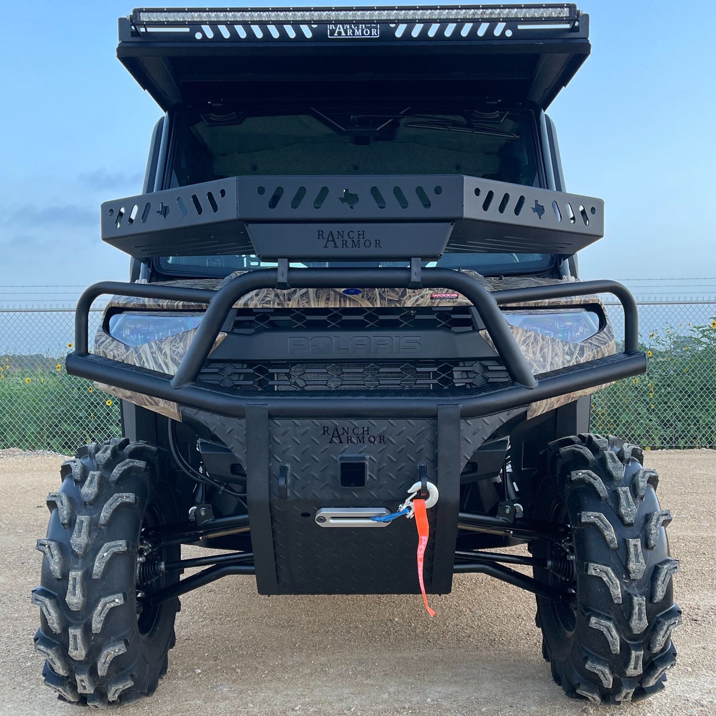 Polaris Ranger 18-24 Ranch Armor Front Bumper