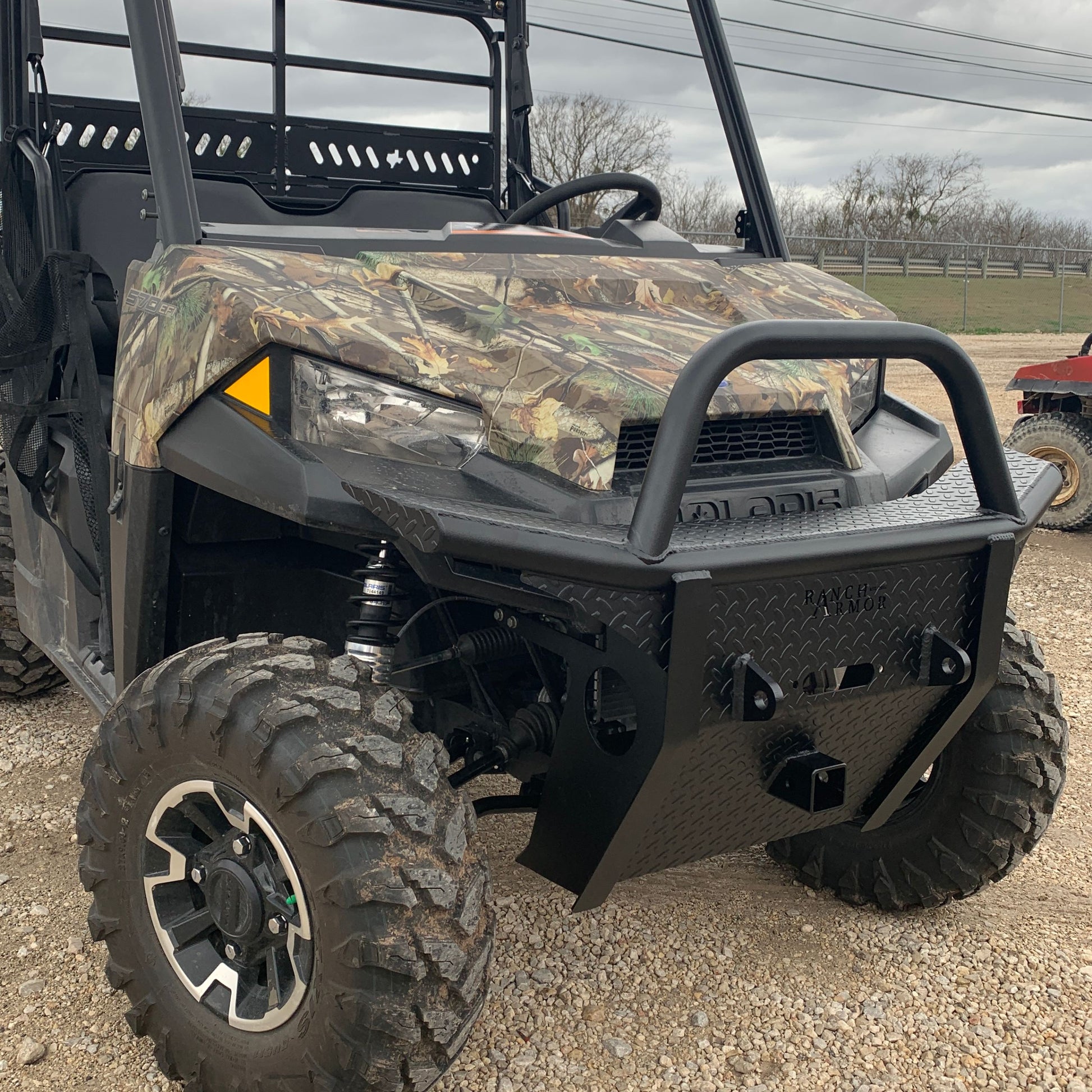 Polaris Ranger Mid-Size Ranch Armor Front Bumper 
