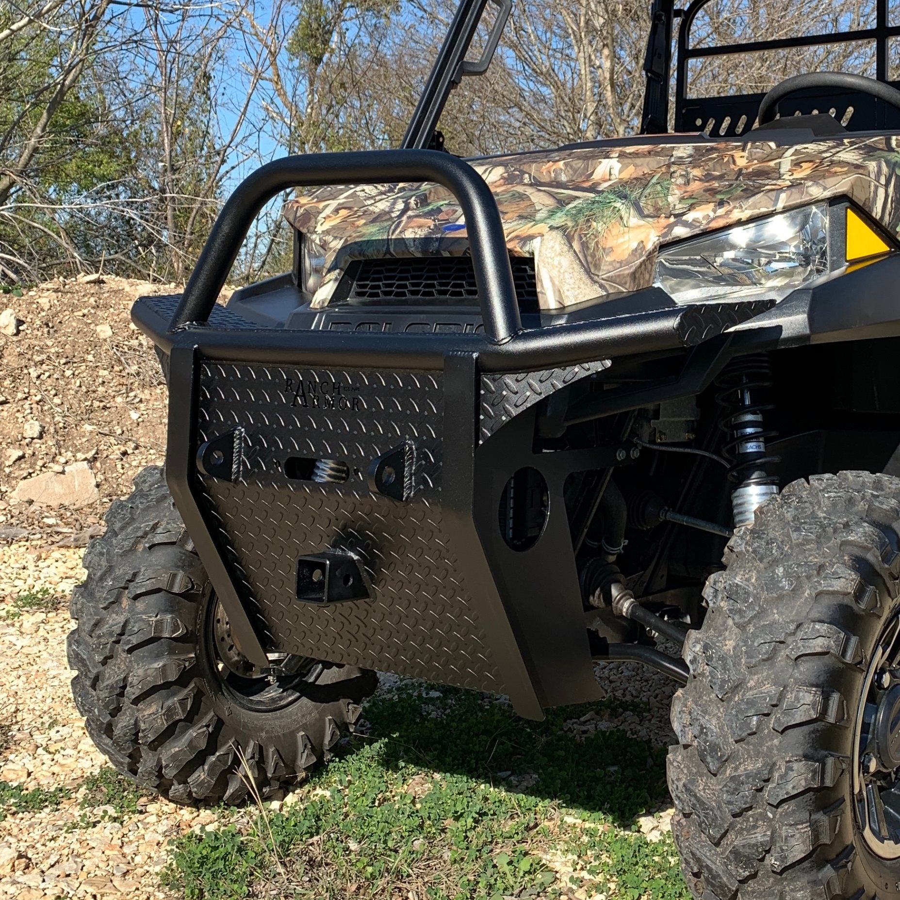 Polaris Ranger Mid-Size Ranch Armor Front Bumper 