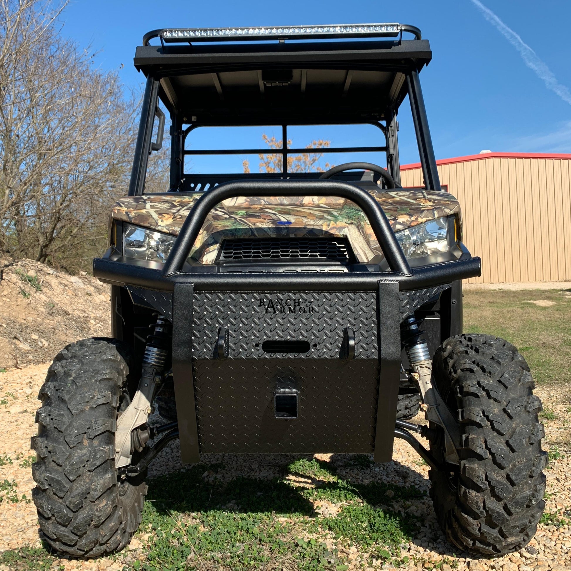 Polaris Ranger Mid-Size Ranch Armor Front Bumper 