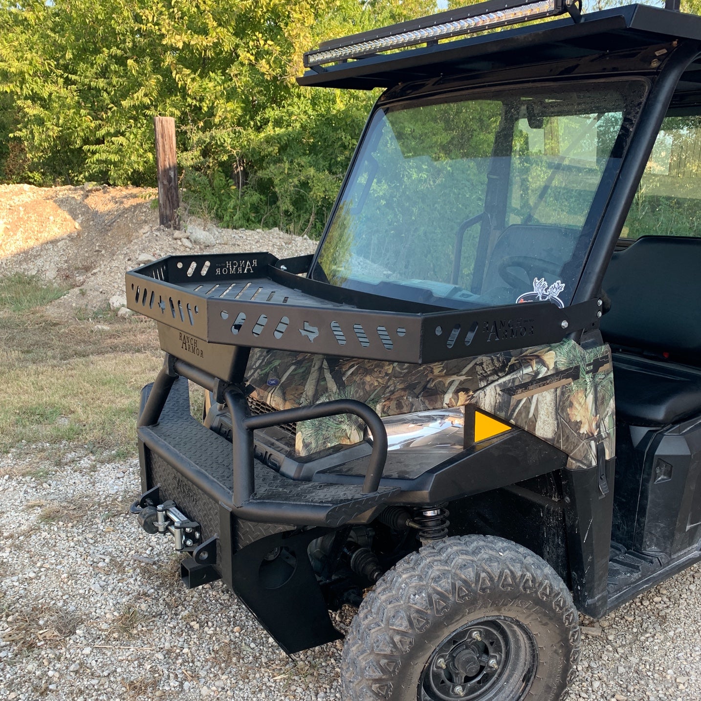 Polaris Ranger Mid-Size Front Hood Basket