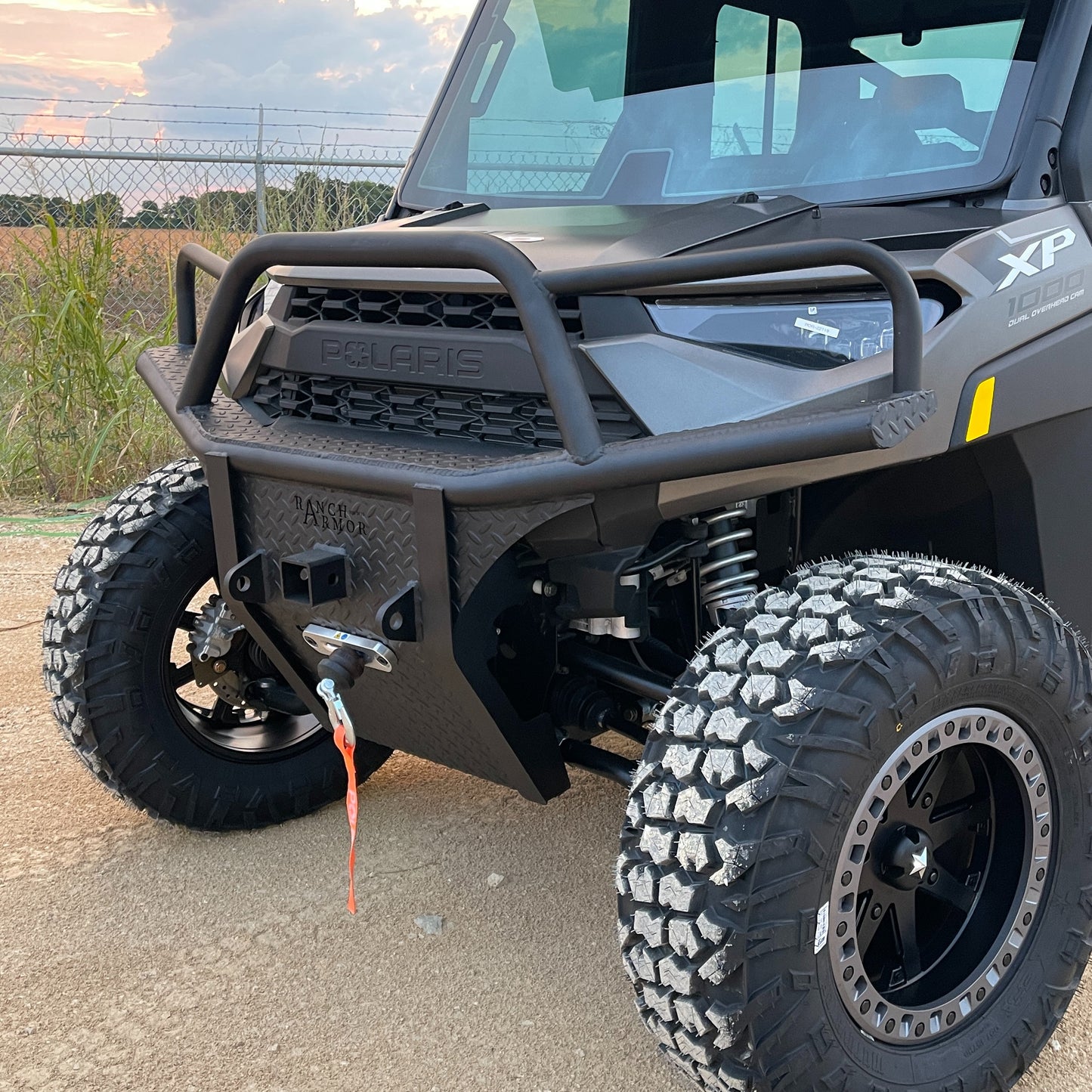 Polaris Ranger 18-24 Ranch Armor Front Bumper