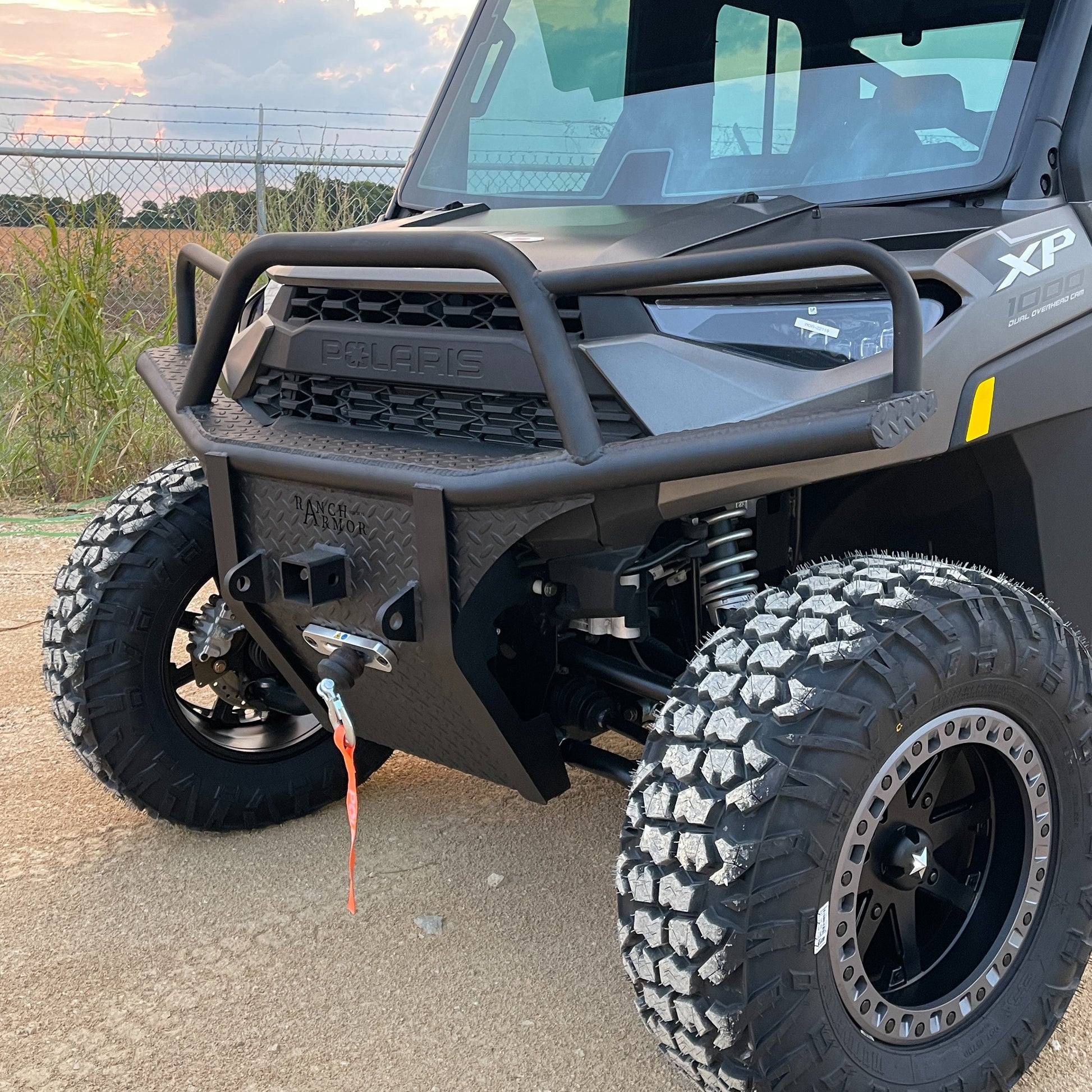 Polaris Ranger 18-24 Ranch Armor Front Bumper