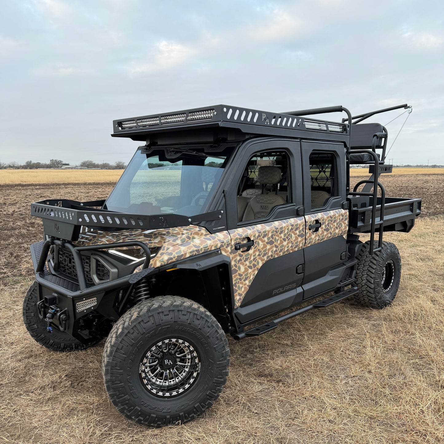 Polaris Ranger XD 1500 Metal Top on a full outfit by Ranch Armor