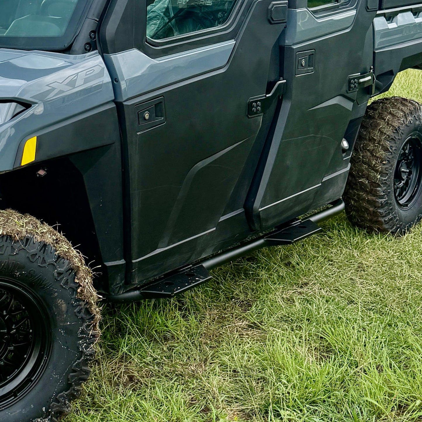 Polaris Ranger XP 1000 side protection with Ranch Armor rock sliders