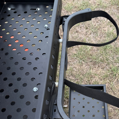 Powder coated Denago golf bag bracket relocation mount for Rover XL XXL