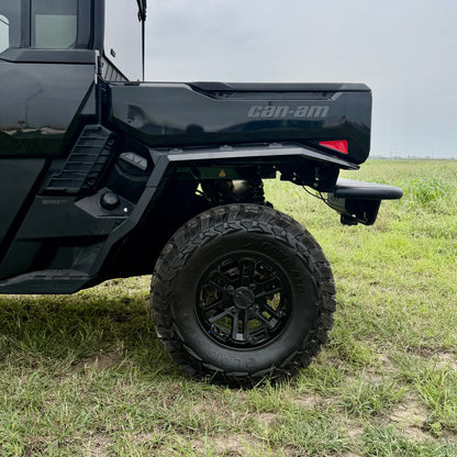 Premium Can-Am Defender HD11 fender flare kit providing extra tire coverage and aggressive styling.