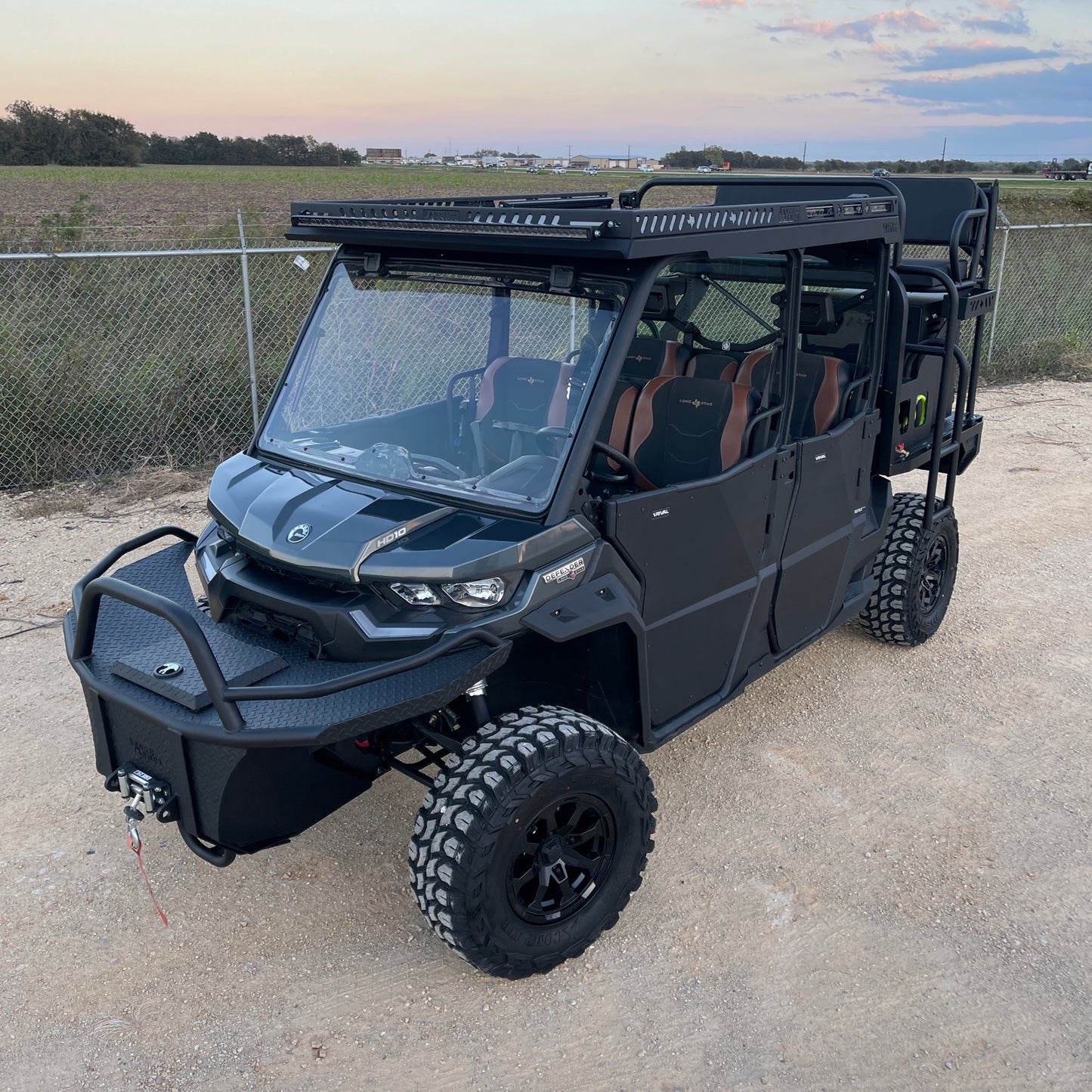 SOLD - 2021 Can-Am Defender Crew Max - Project Black Knight