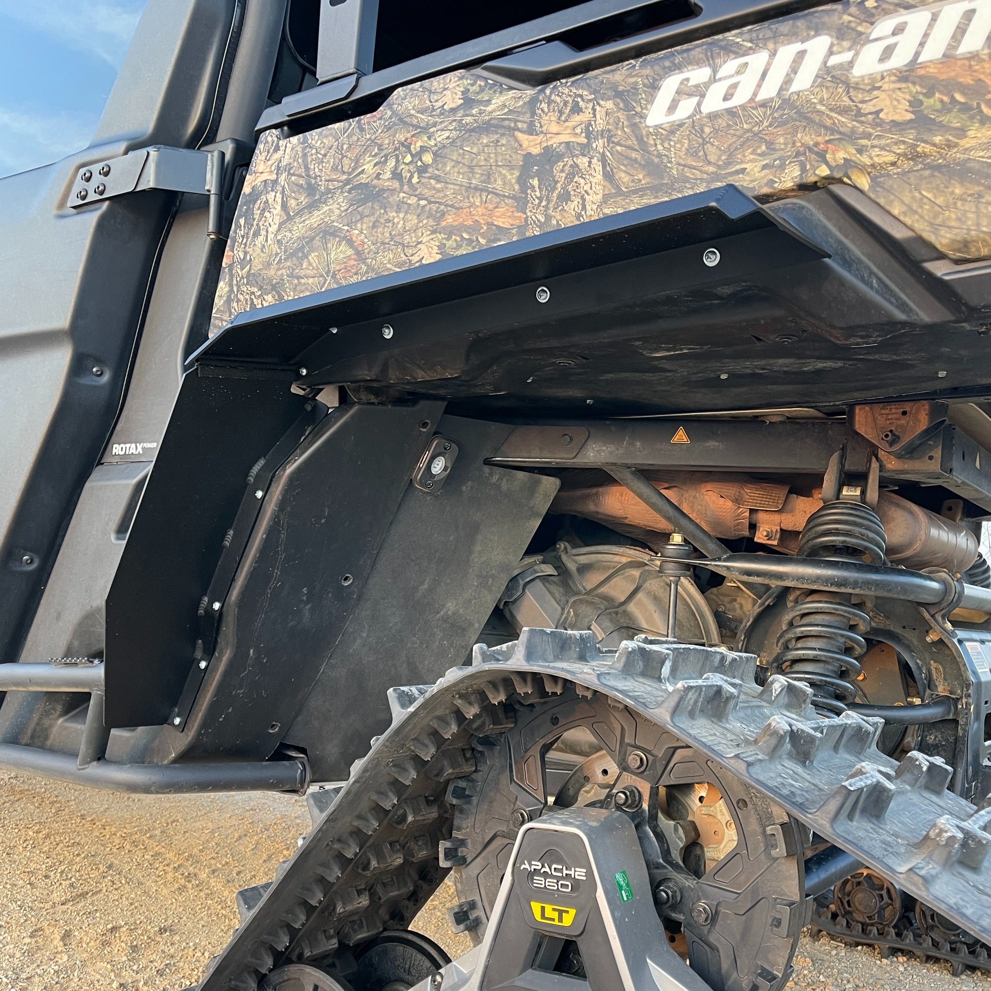 Ranch Armor Can-Am Defender Mud Flaps/Fender Flares (Front & Back)