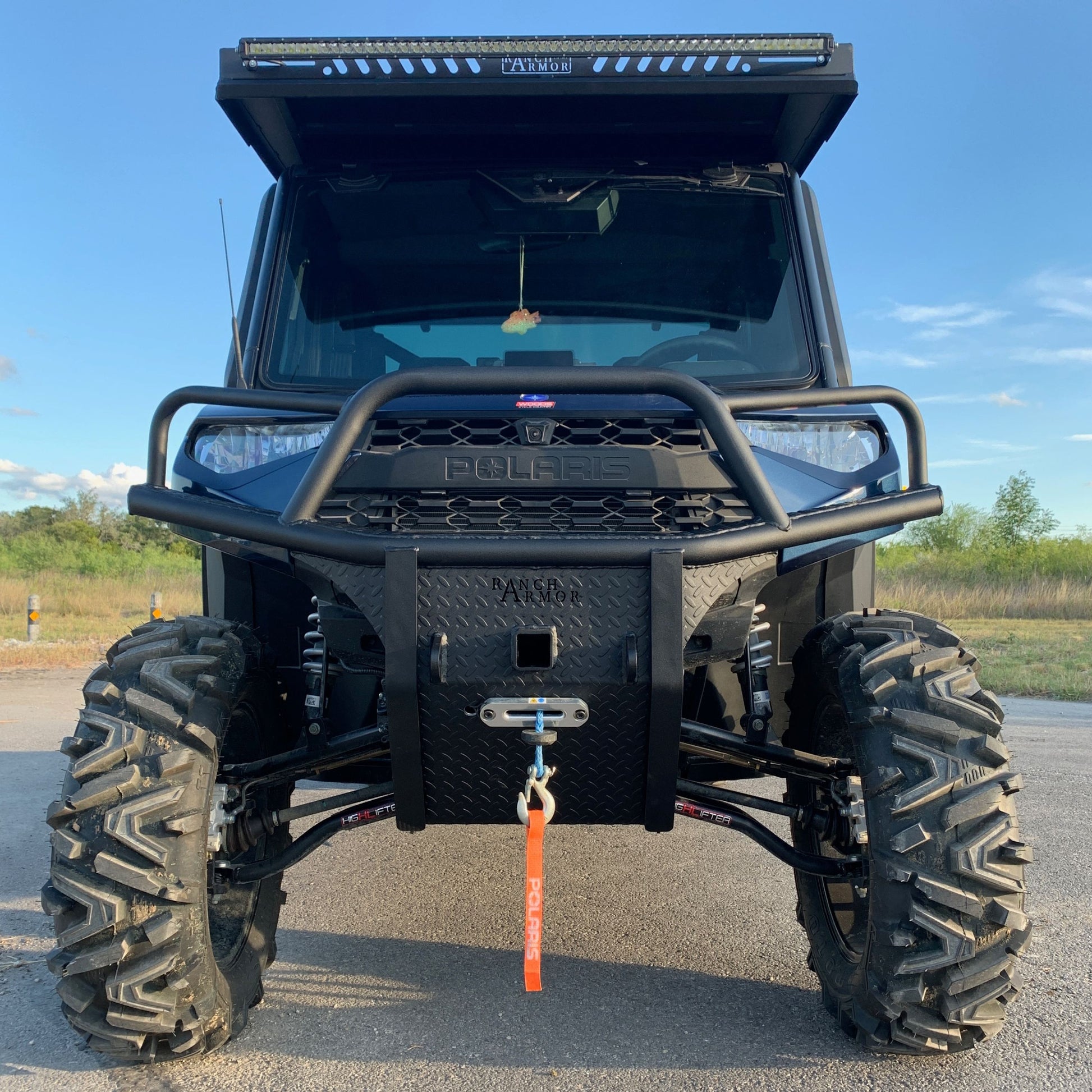 Polaris Ranger 18-24 Ranch Armor Front Bumper