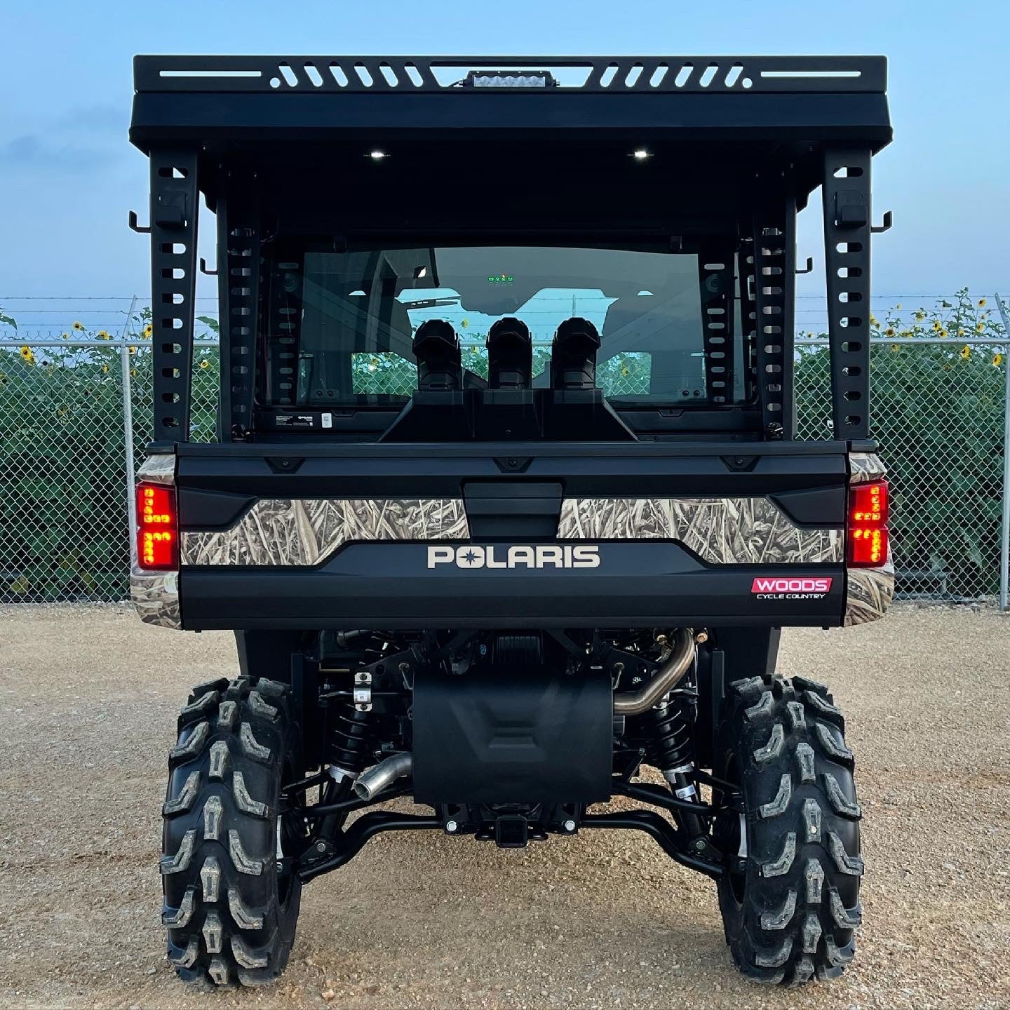 Polaris Ranger Rear Raised Bed Rack