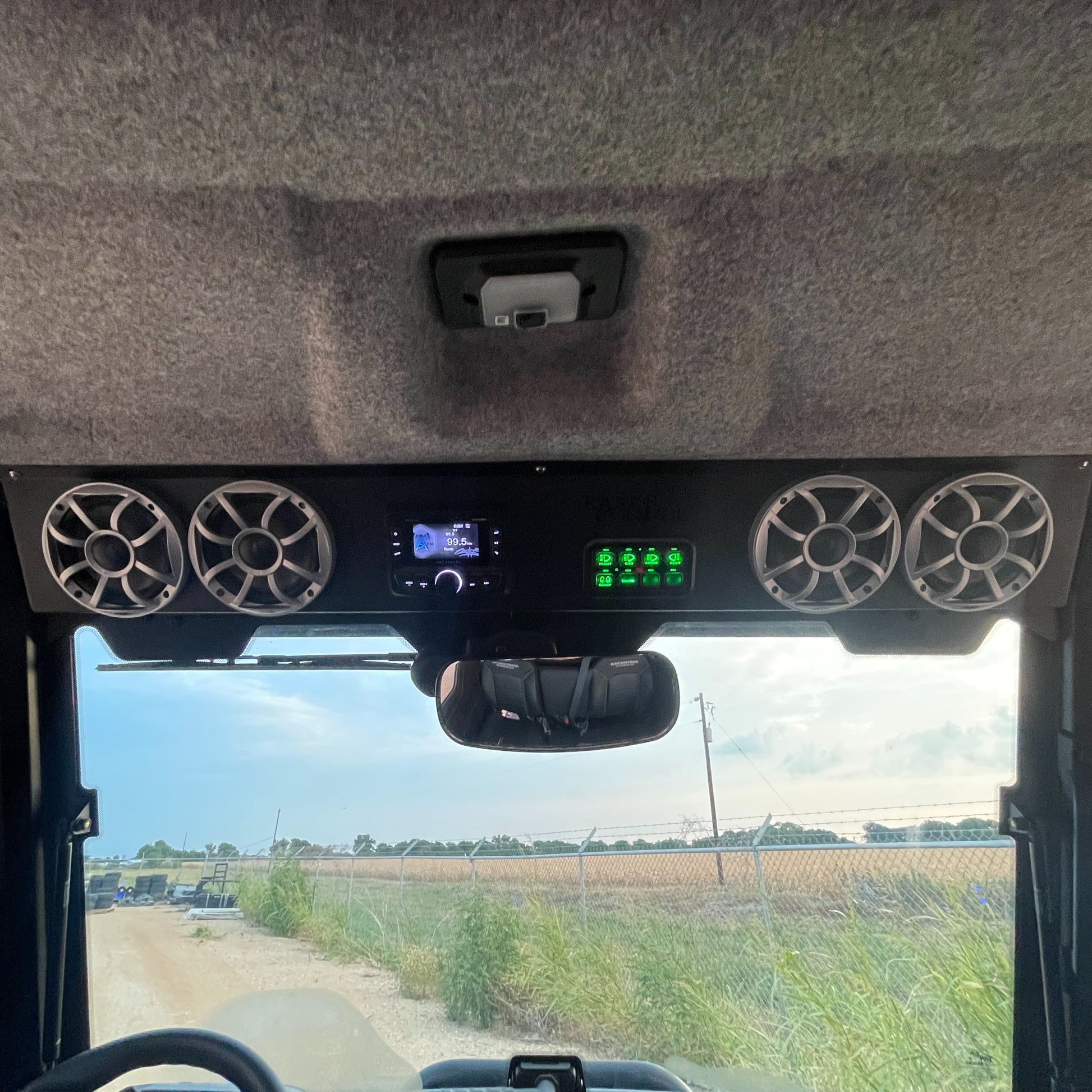 Polaris Ranger Overhead Audio/Speaker System