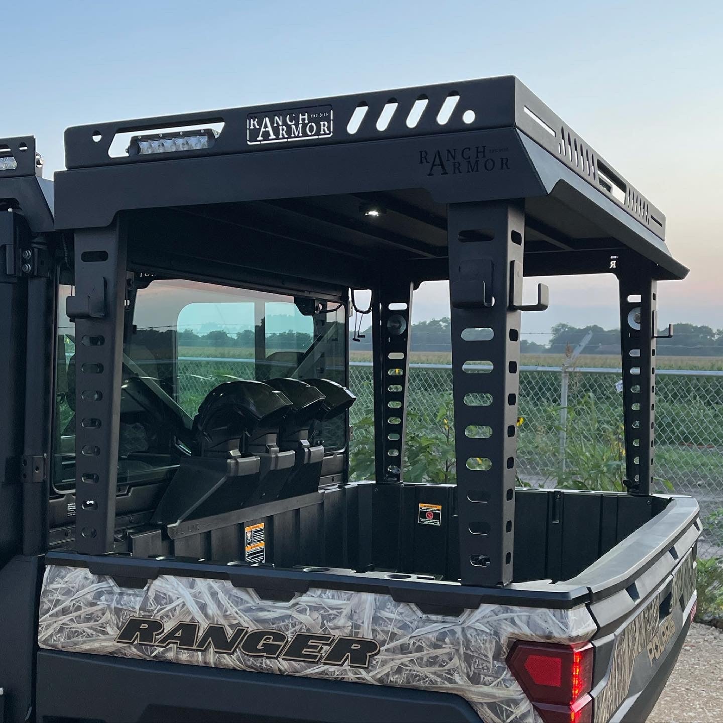 Polaris Ranger Rear Raised Bed Rack