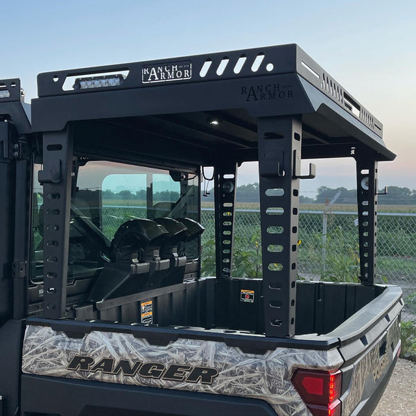 Polaris Ranger Rear Bed Rack - Decoy Holder & Waterfowl Gear – Ranch Armor