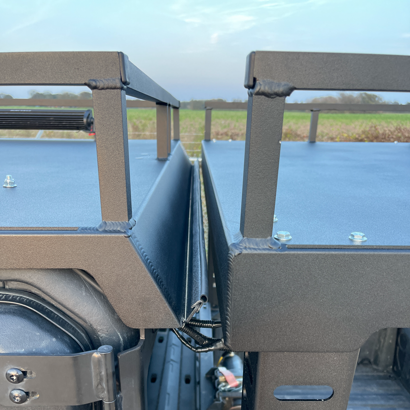 Can-Am Defender Rear Raised Bed Rack