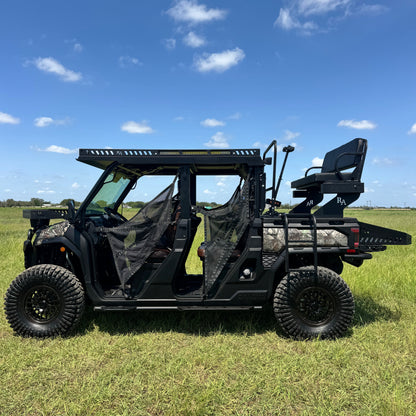 Ranch Armor high seat installed on CFMoto UForce U10 Pro UTV