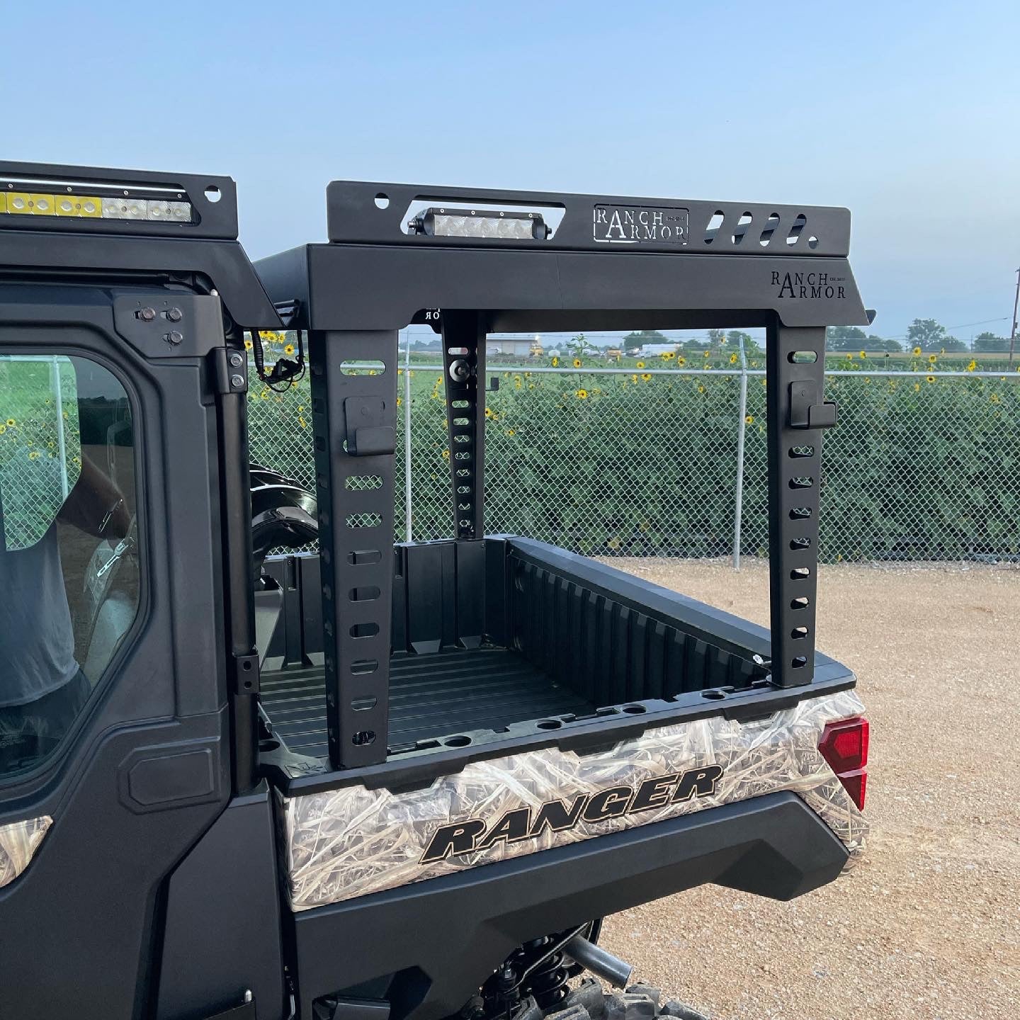 Polaris Ranger Rear Raised Bed Rack