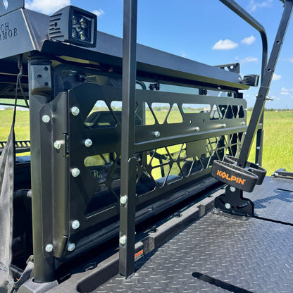 Shooting rail on steel high seat for CFMoto U10 Pro