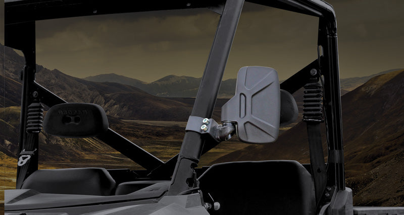 UTV Side View Mirror (Pair – ABS) – Polaris Pro-Fit and Can-Am Profiled