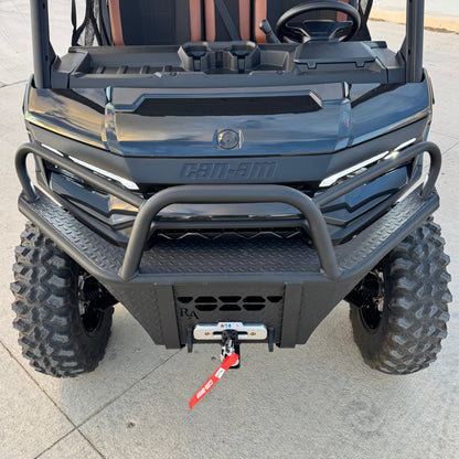 Top View of Front Bumper for HD11 Can-Am Defender by Ranch Armor