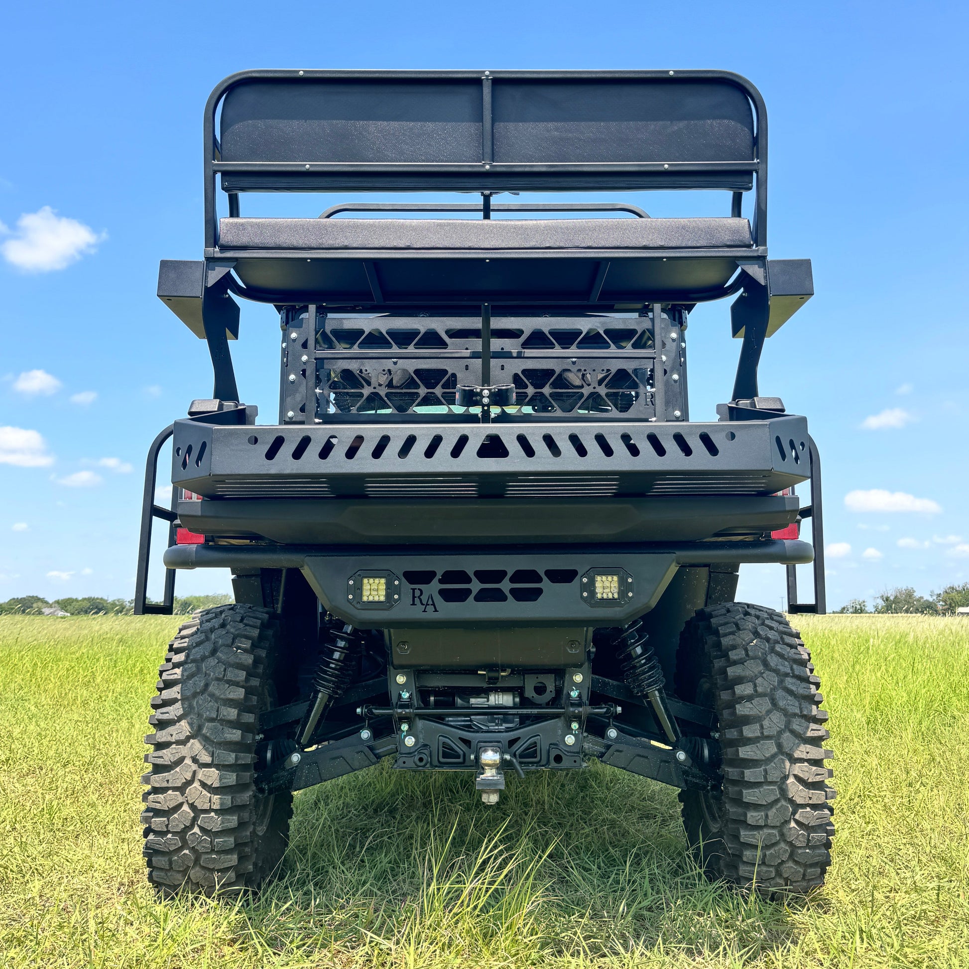 Two-person Ranch Armor high seat upgrade for CFMoto UForce U10 Pro