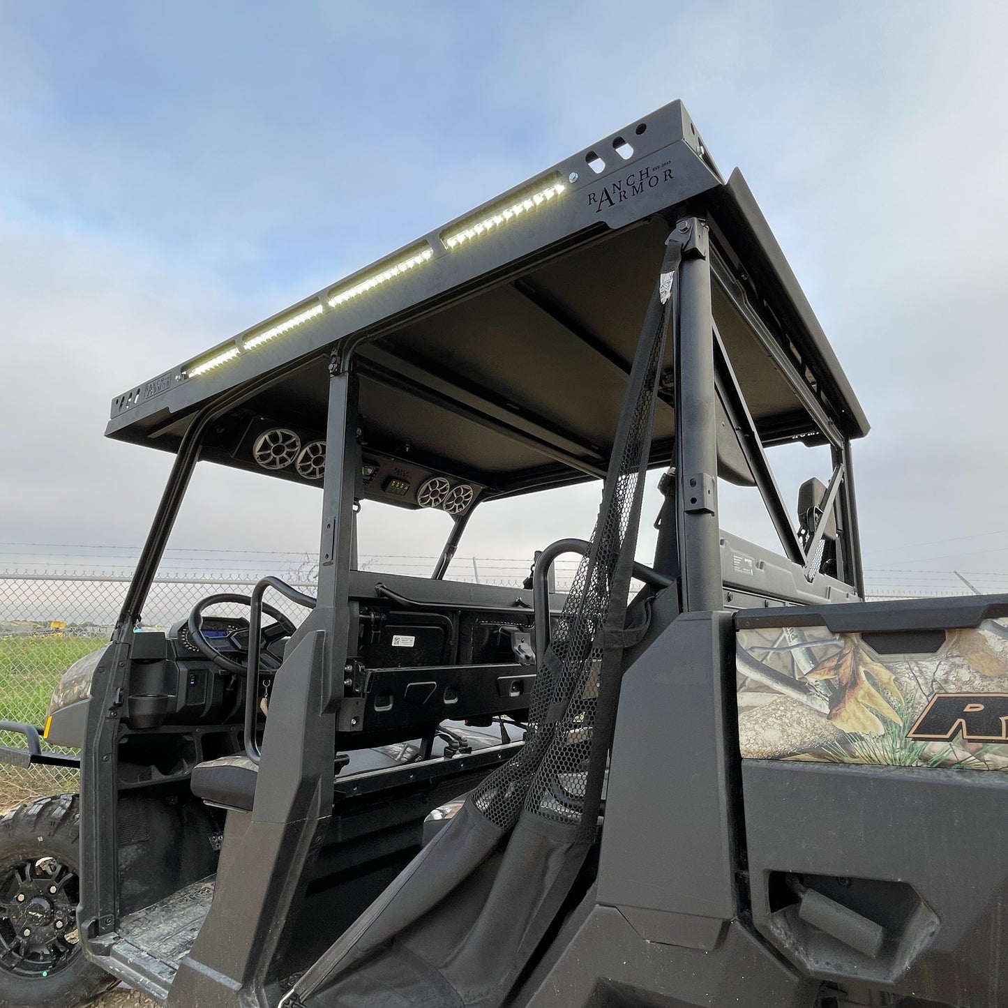 Polaris Ranger Pro-Fit Crew Aluminum Top