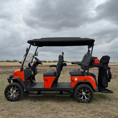 aluminum golf cart rear basket rust resistant finish