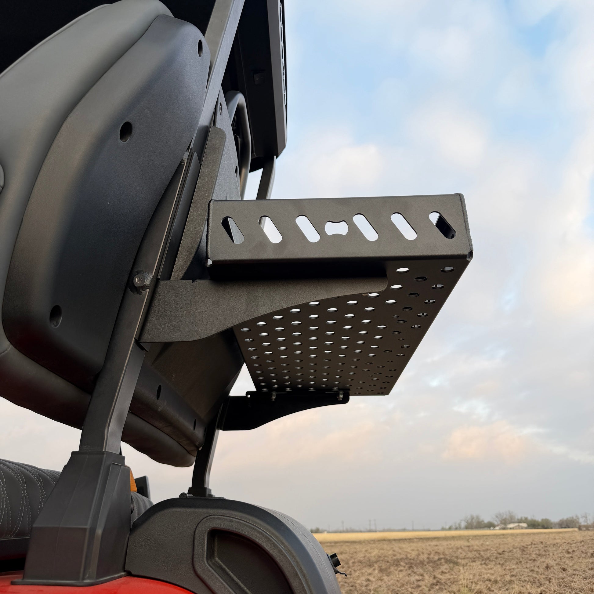 aluminum rear upper storage basket for Denago golf cart