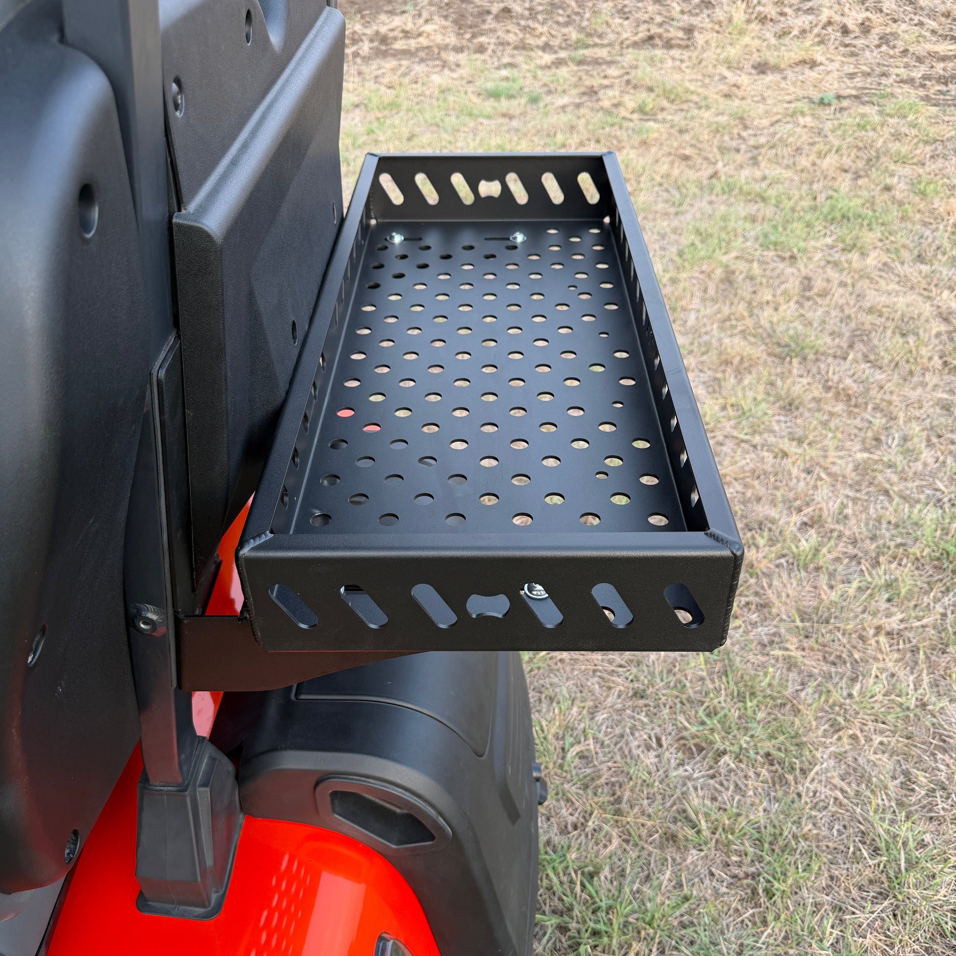 golf cart rear upper cargo basket for bags and gear