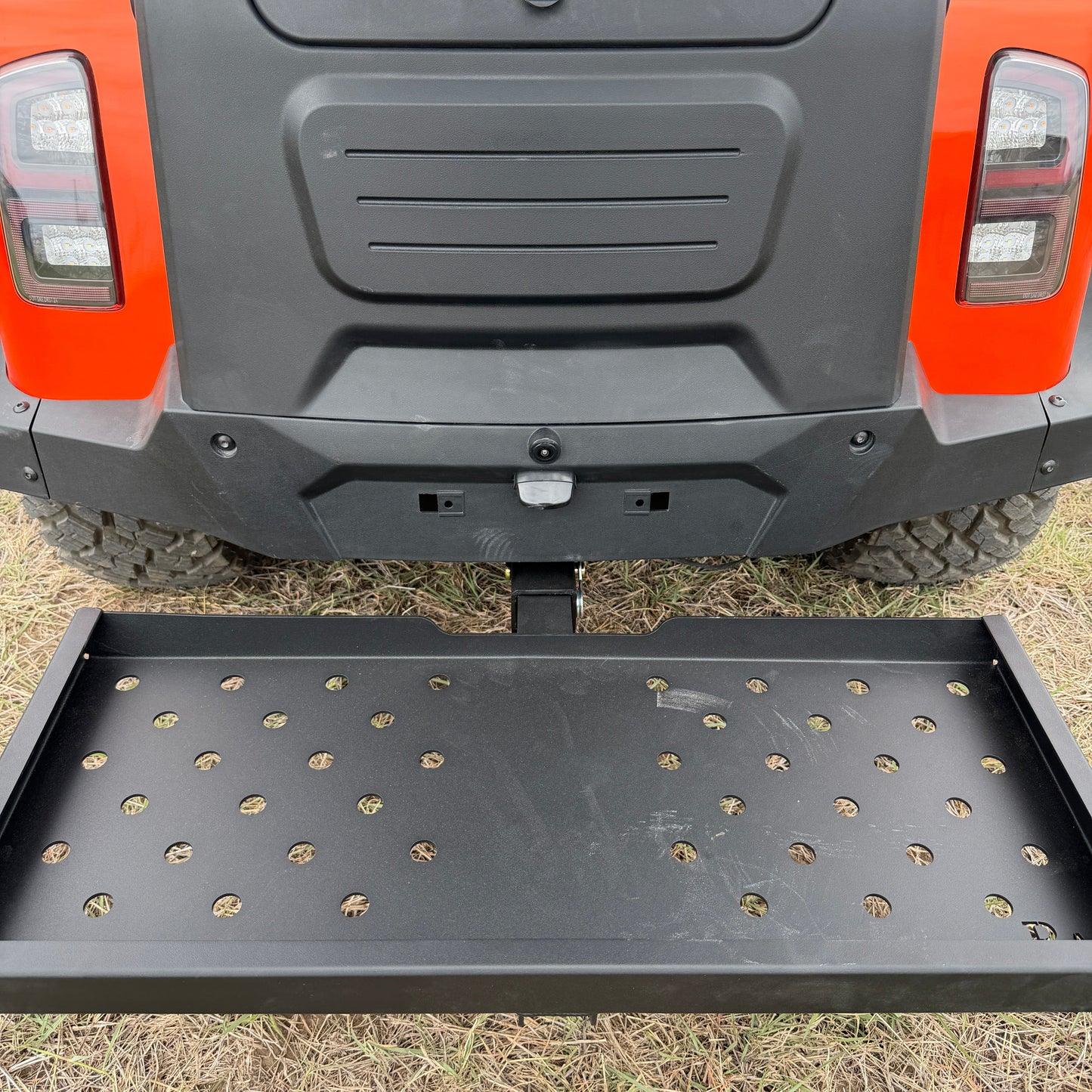 golf cart utility basket for hauling groceries and goods