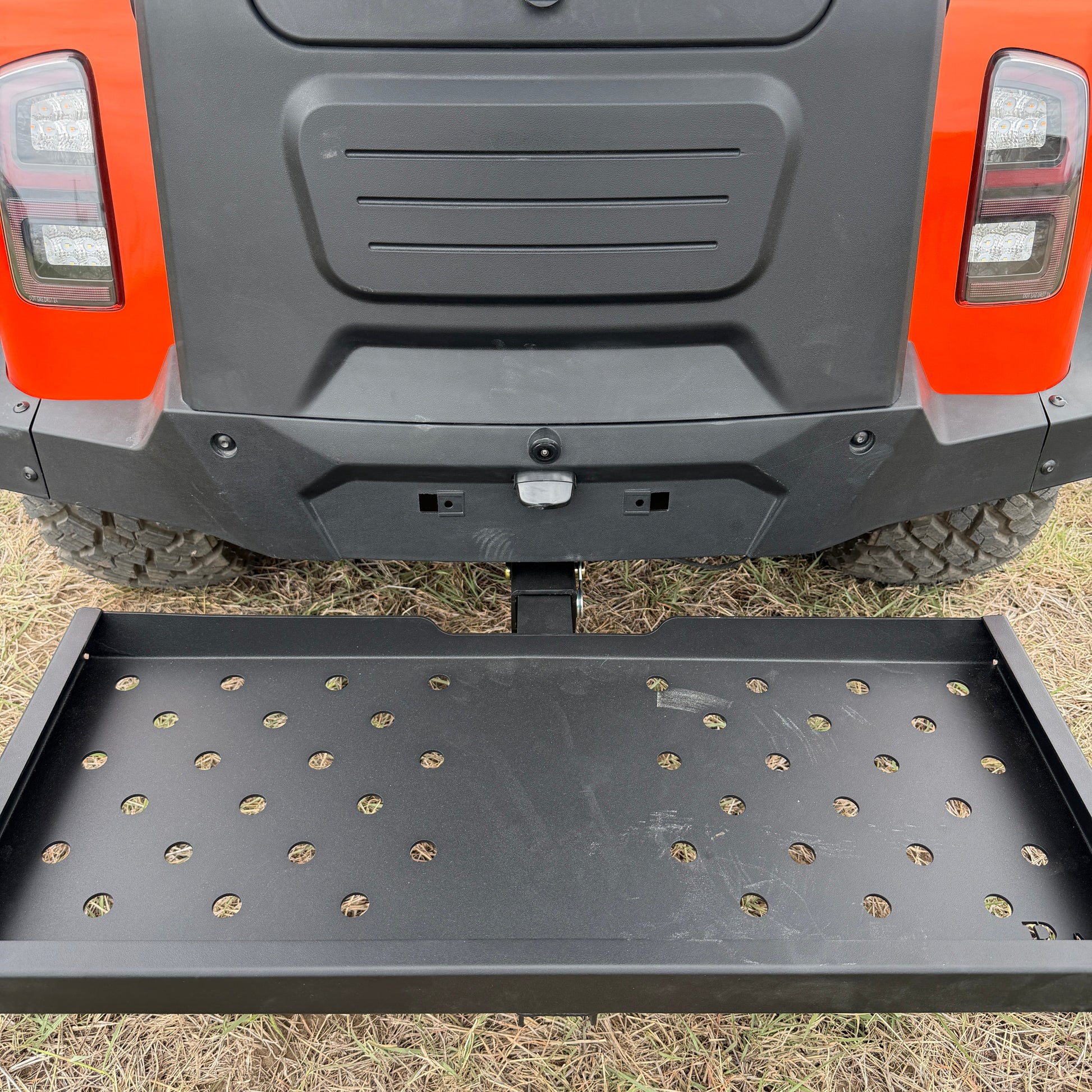 golf cart utility basket for hauling groceries and goods